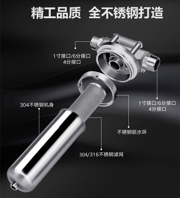 不銹鋼前置過(guò)濾器_http://www.molyshow.com_產(chǎn)品中心_第1張